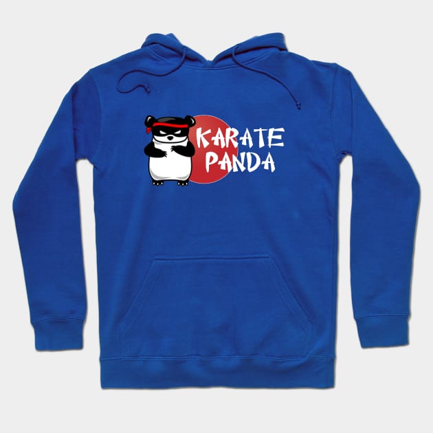 karate panda Hoodie by lilynamaste